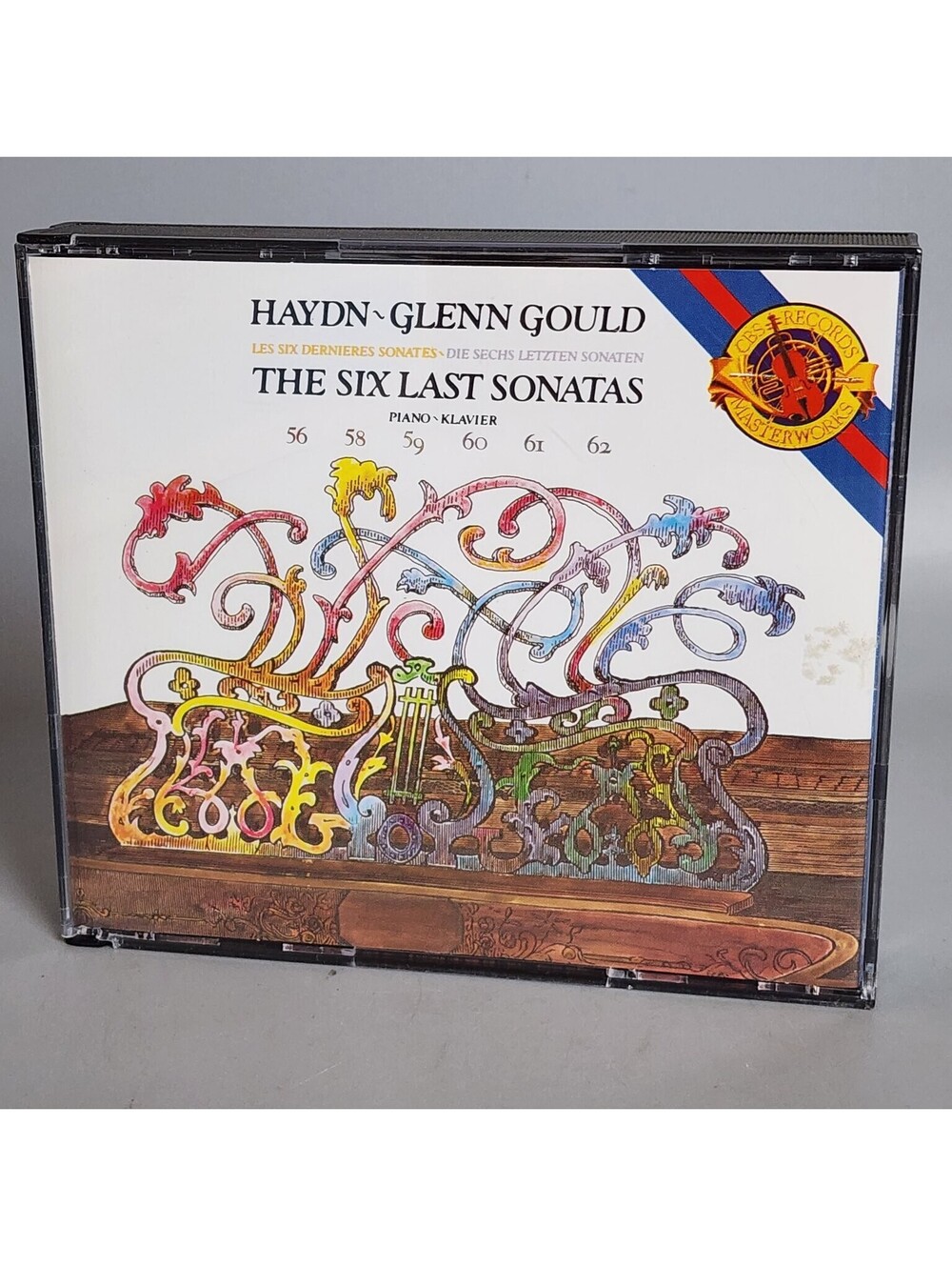 Haydn Glenn Gould The Six Last Sonatas 2 CD Set M2K 36947 CBS Masterworks